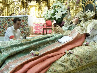 Joaquin Corchero haciendo su trabajo 